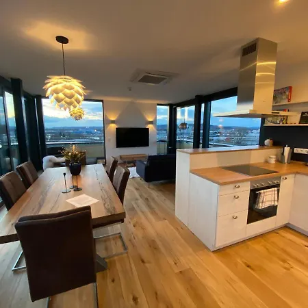 Erba Insel 140qm Penthouse Апартаменты Бамберг