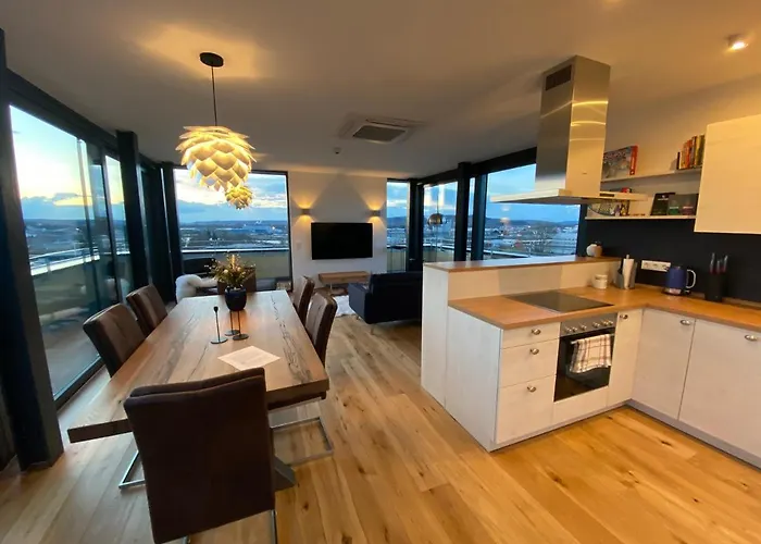 Erba Insel 140qm Penthouse Apartmán Bamberg